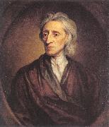 Sir Godfrey Kneller John Locke oil